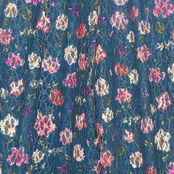 Luisa Beccaria Floral Printed Georgette High-Rise Flared Pants - Picture 10 of 10